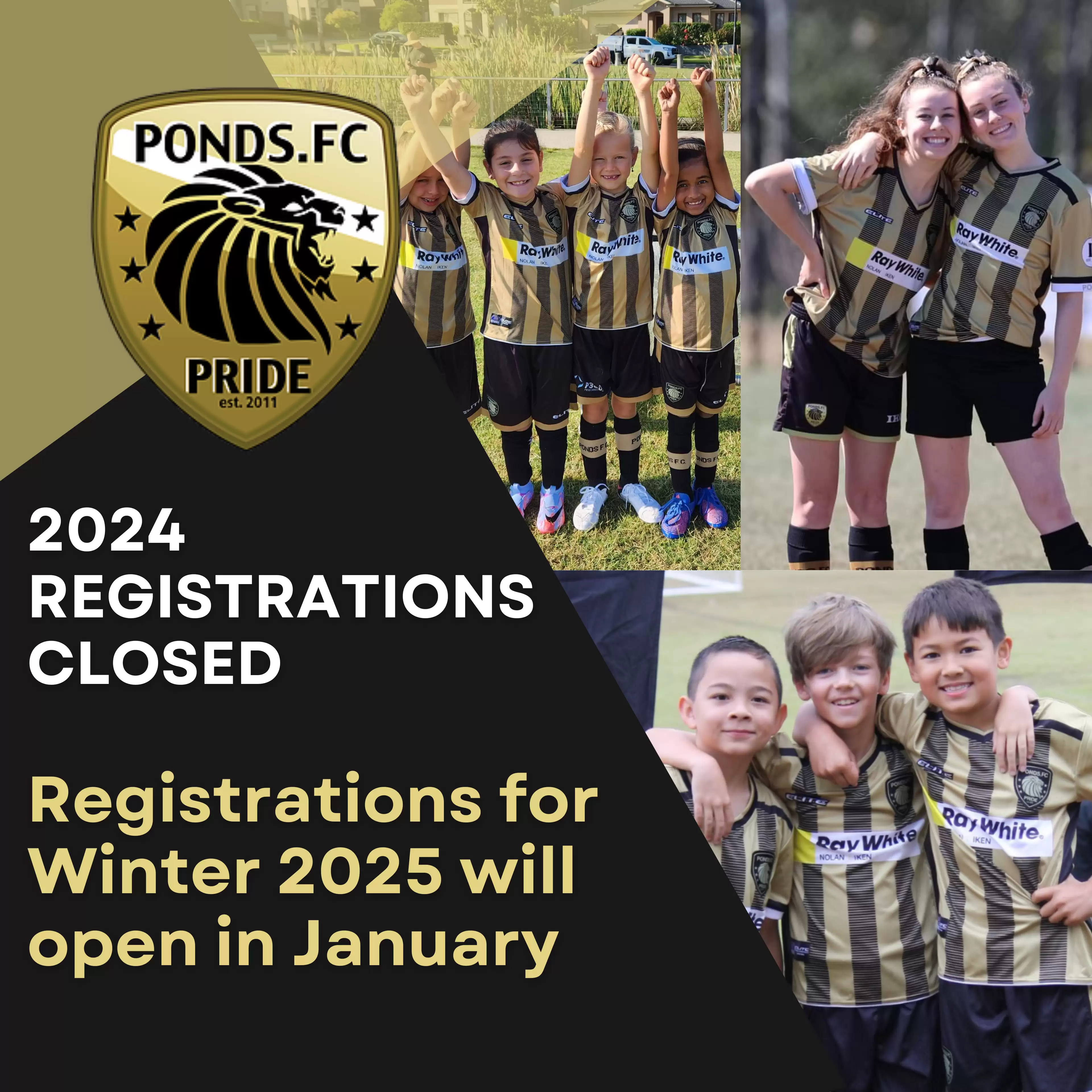 2025 Registrations Closed
